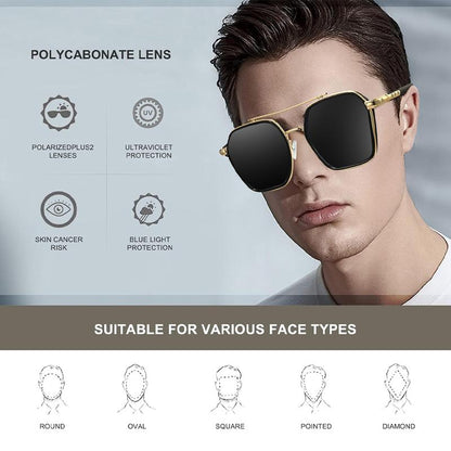 Back to School Sunglasses for Teens & Couples – 2025 Back to School Trend, UV Protection, Perfect Matching Gift for Him & Her