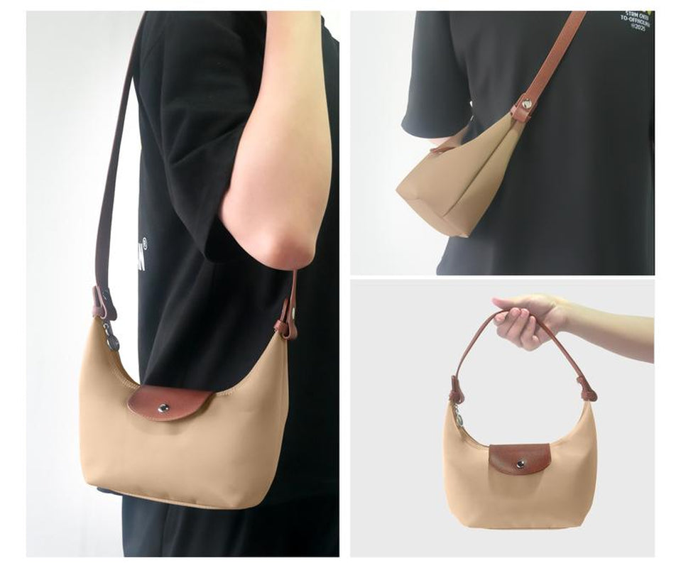 Lightweight Nylon Bag - Holds All Essentials 3 Carrying Styles in Multiple Colors for Versatile Use Durable Nylon Material Multiple Color Options